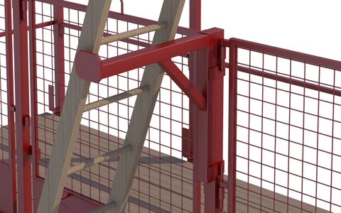 Smartguard Ladder Access Bracket