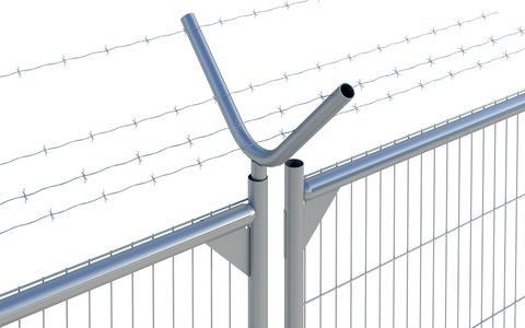 Barbed Wire Extension Y Shape