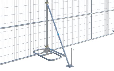 Fence Stabilizer with Brace - Coming Soon