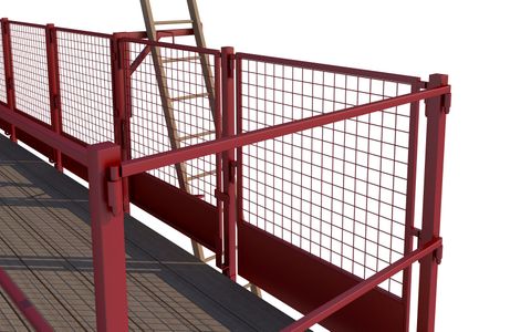 Smartguard End Handrail