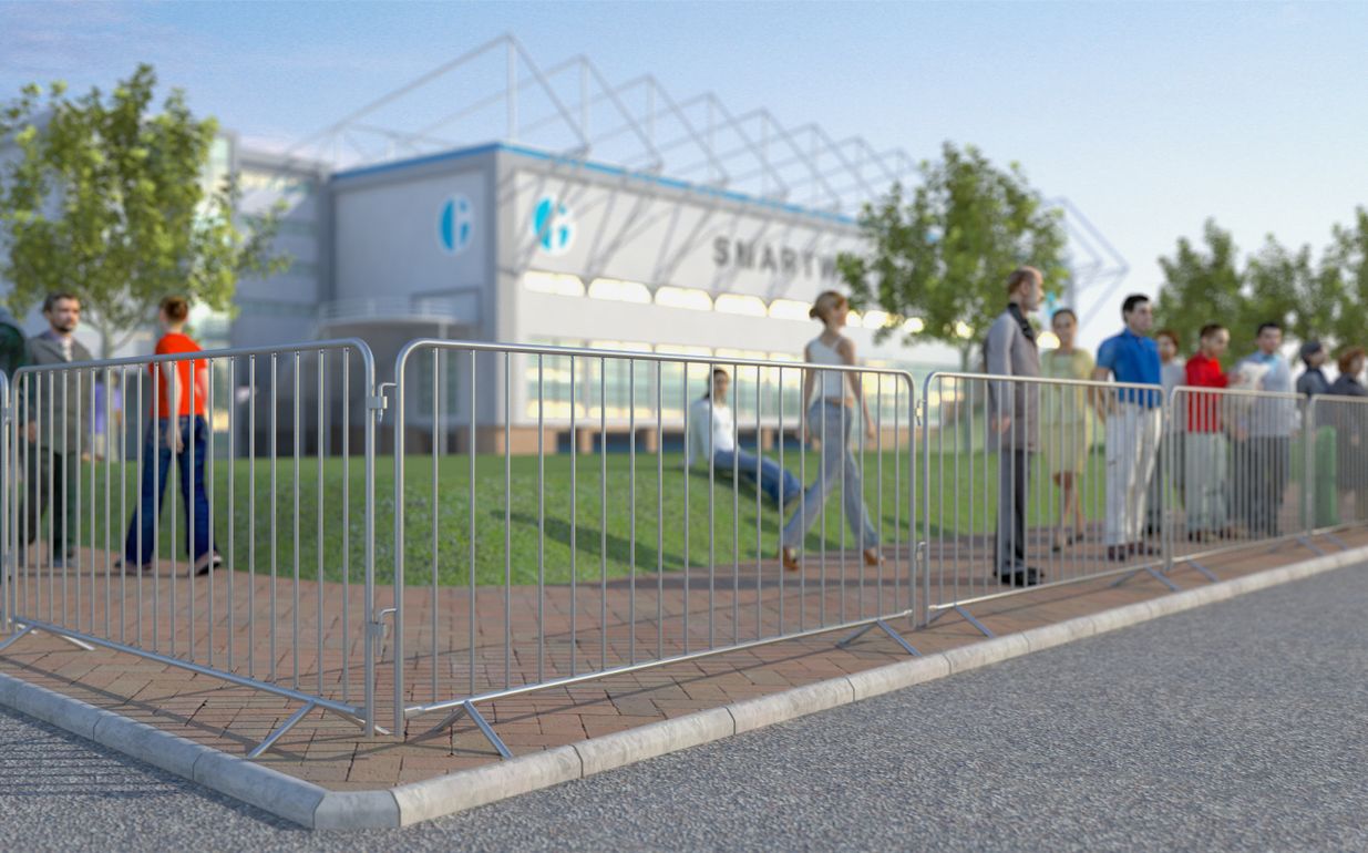 Fixed Leg Barrier 2.5 HDG (Eco)