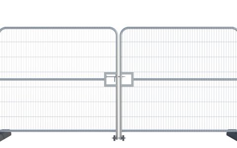 Vehicle Gate Round Top