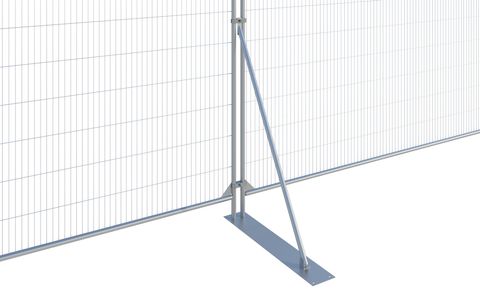 Fence Stabiliser c/w Large Plate CE